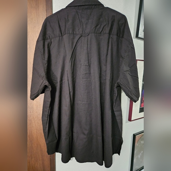 130) Ultra Club Whisper Twill men's black shirt NWT - Picture 3 of 9